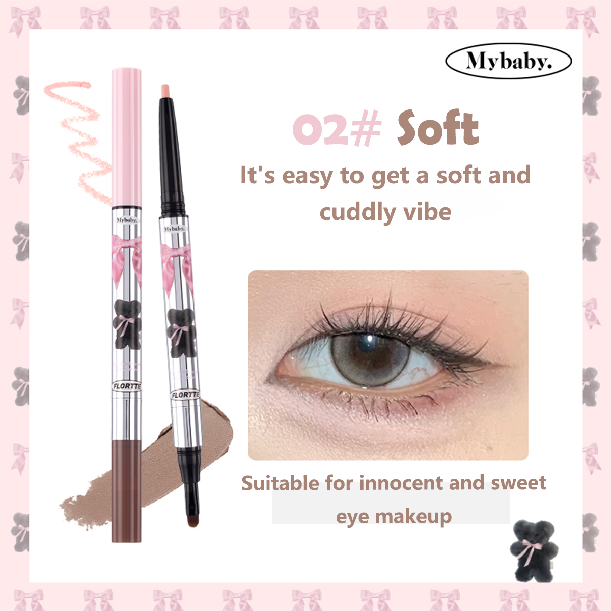 Collection of Mesmerizing Princess ---Double-ended Aegyo-sal Pencil in a gallery layout